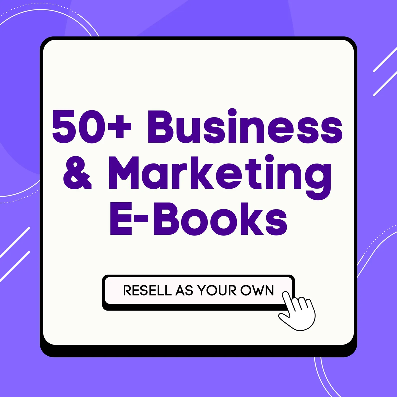 50+ Business & Marketing eBooks Mega Bundle | (MRR)