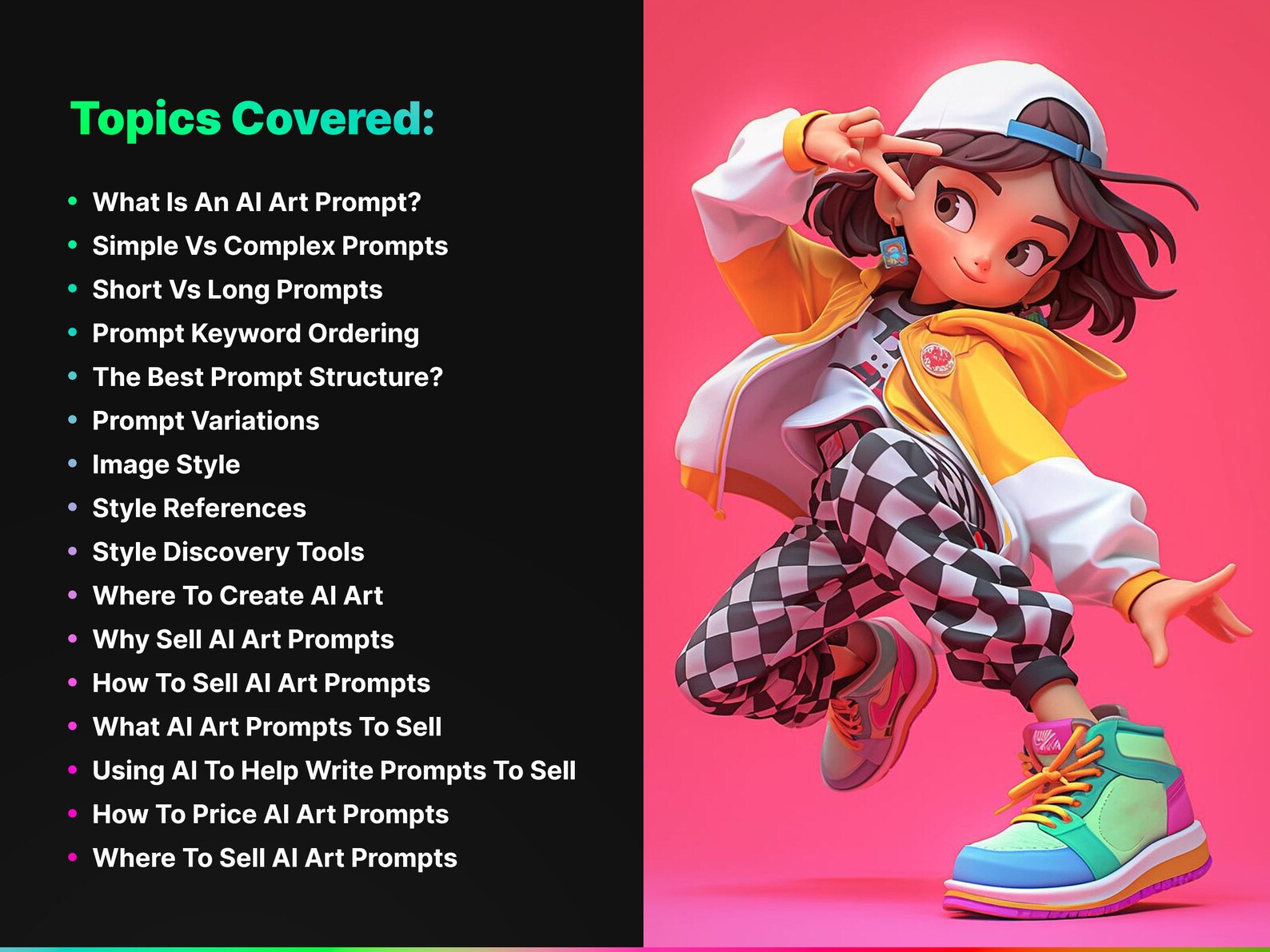 A Guide To Writing And Selling Ai Art Prompts | A 61 page tutorial for effective AI art | MRR & PLR - Image 2