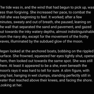 Night Swimming. A short horror story /PLR & MRR