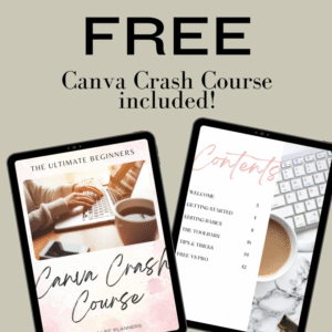 Canva eBook Template, Course WorkBook Template, How to Create e-Book, 250 page book Template | MRR & PLR