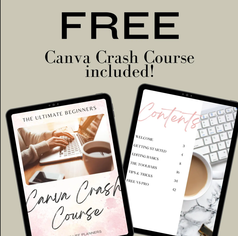 Canva eBook Template, Course WorkBook Template, How to Create e-Book, 250 page book Template | MRR & PLR - Image 3