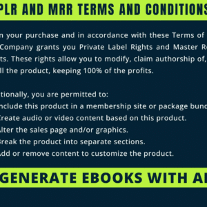 New Generate a complete eBook with AI, step-by-step Masterclass with videos | MRR & PLR