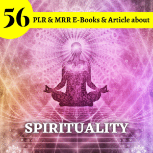 56 Spirituality eBooks and articles | PLR bundle resell rights | e book commercial use