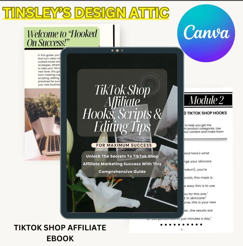 TikTok Shop Affiliate Hooks and Scripts | Monetize TikTok | MRR & PLR | 2025 - Image 2