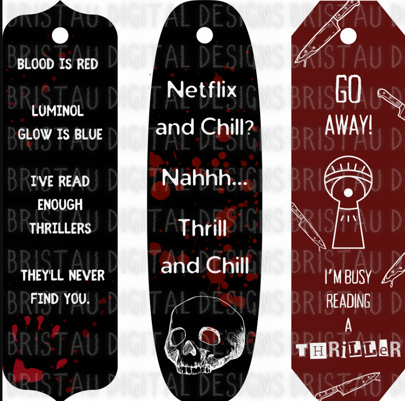 Thriller Bookmark Bundle | MRR & PLR - Image 4